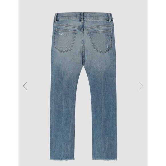 Emie High Rise Teen kids Straight Jeans DL1961 Droplet Distressed Size 14 $69 - Picture 2 of 11